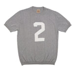 Maglia T-Crown grigia in cotone CLUB HERITAGE T-CROWN NMTKGRIGIO MELANGE RAKKI 