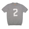 Maglia T-Crown grigia in cotone