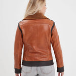 DAYTONA 73 Giacca donna in pelle Emilia Bombardier 