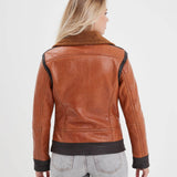 DAYTONA 73 Giacca donna in pelle Emilia Bombardier 