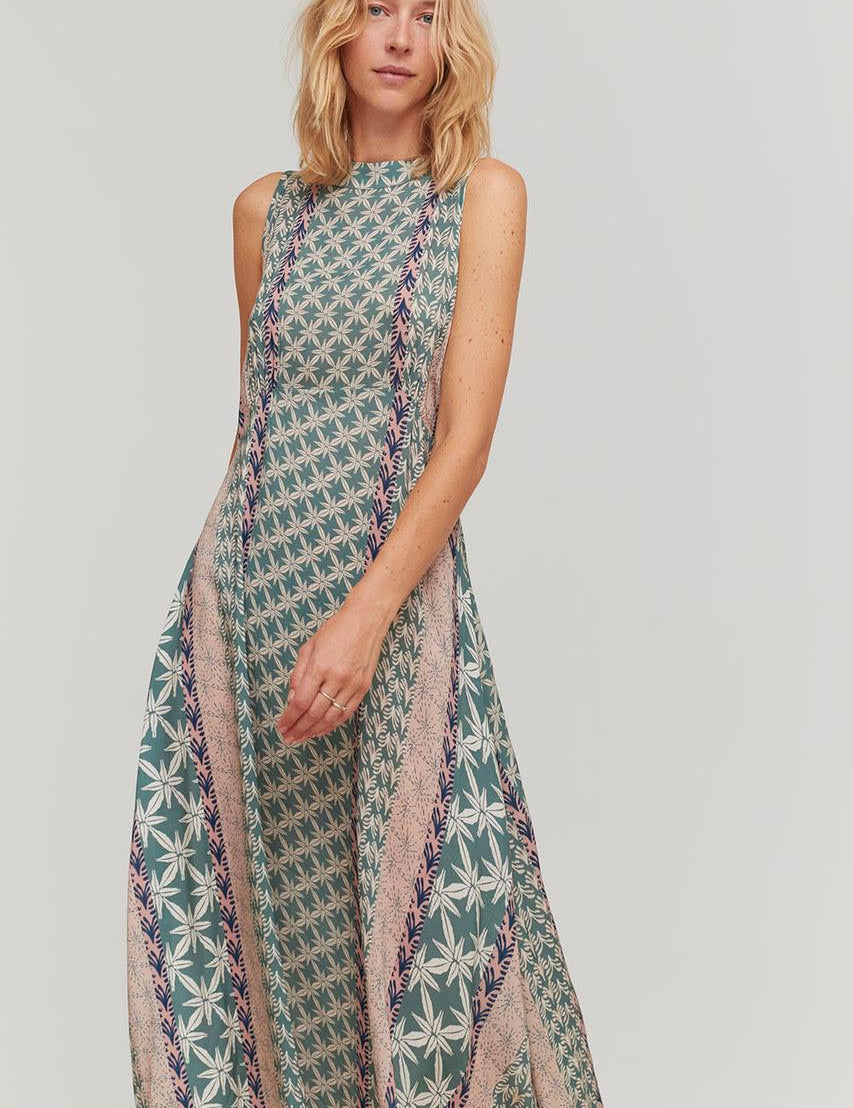 ALDO MARTINS Abito donna Nina fantasia floreale in viscosa 