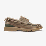 SATORISAN Sneakers uomo in pelle Earth Premium Loden 