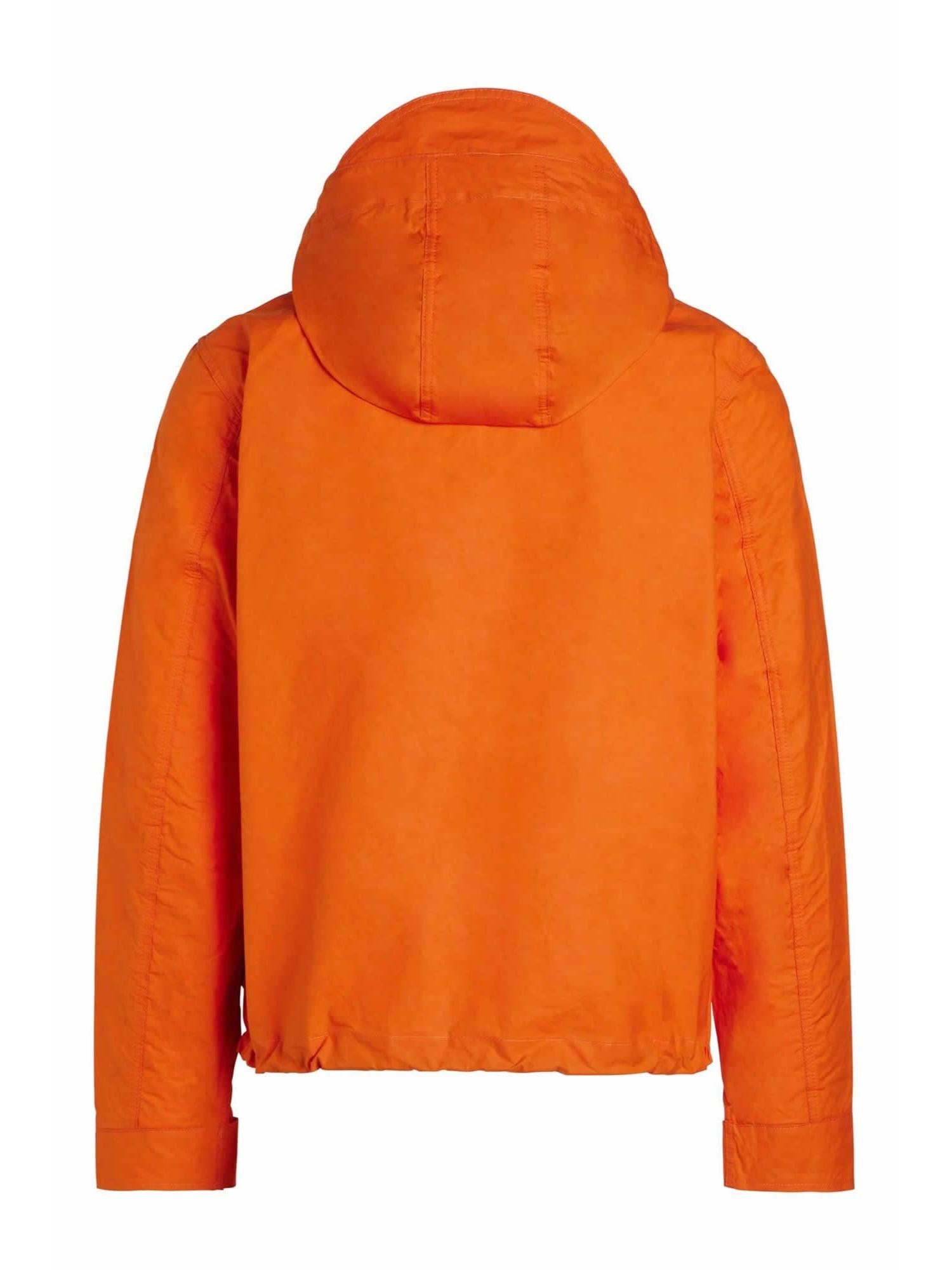 MANIFATTURA CECCARELLI Blazer uomo impermeabile con cappuccio in cotone e poliestere 