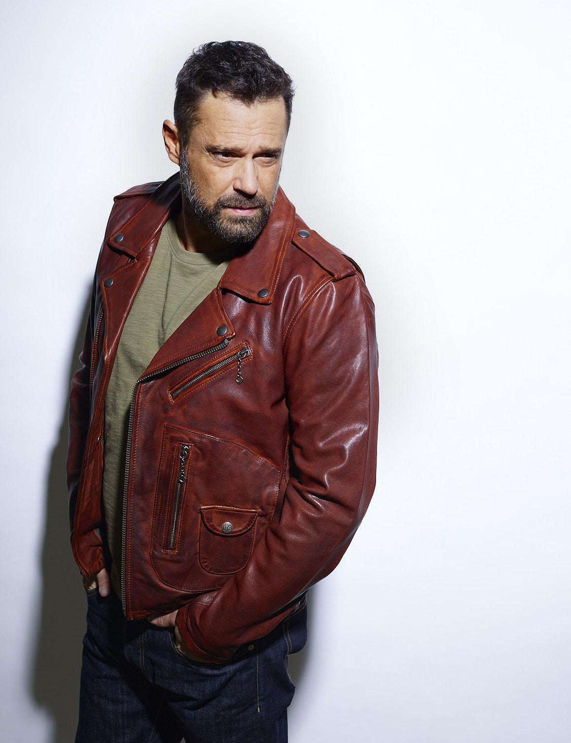 DAYTONA 73 Giacca in pelle cognac uomo Redford 