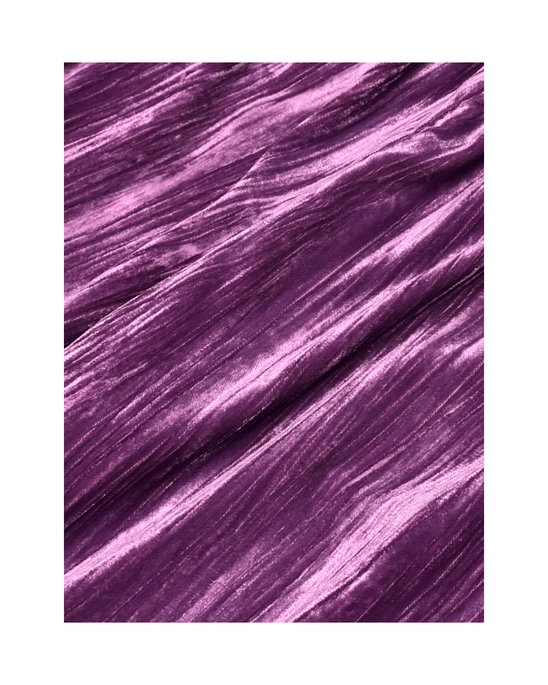 RE-HASH Pantaloni Donna in velluto Porpora 