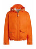 Men's waterproof blazer with hood in cotton and polyester