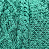 RAKKI Cardigan donna in cashmere verde inglese 