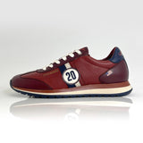 CLM Sneakers in pelle rosso scuro uomo Cool 
