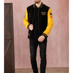 DAYTONA 73 Giacca Academy Buff Black & Yellow uomo 