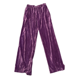 RE-HASH Pantaloni Donna in velluto Porpora 