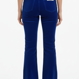 RE-HASH Jeans donna blu velluto Monica-Z 
