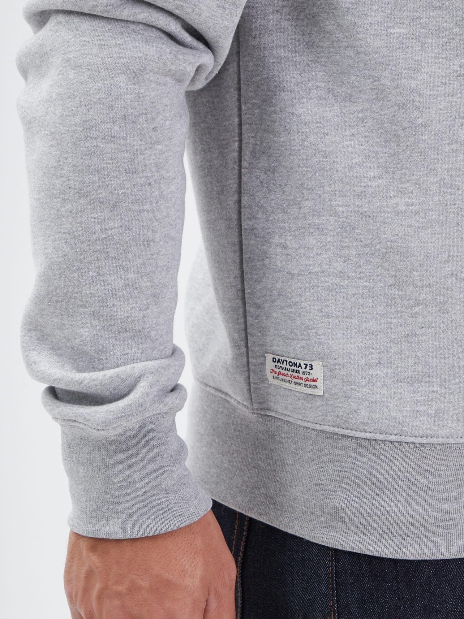 DAYTONA 73 Felpa uomo Florida grigia 