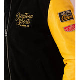DAYTONA 73 Giacca Academy Buff Black & Yellow uomo 