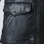 STEVE MCQUEEN Giacca uomo in pelle Sedwick 