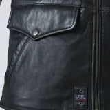 STEVE MCQUEEN Giacca uomo in pelle Sedwick 