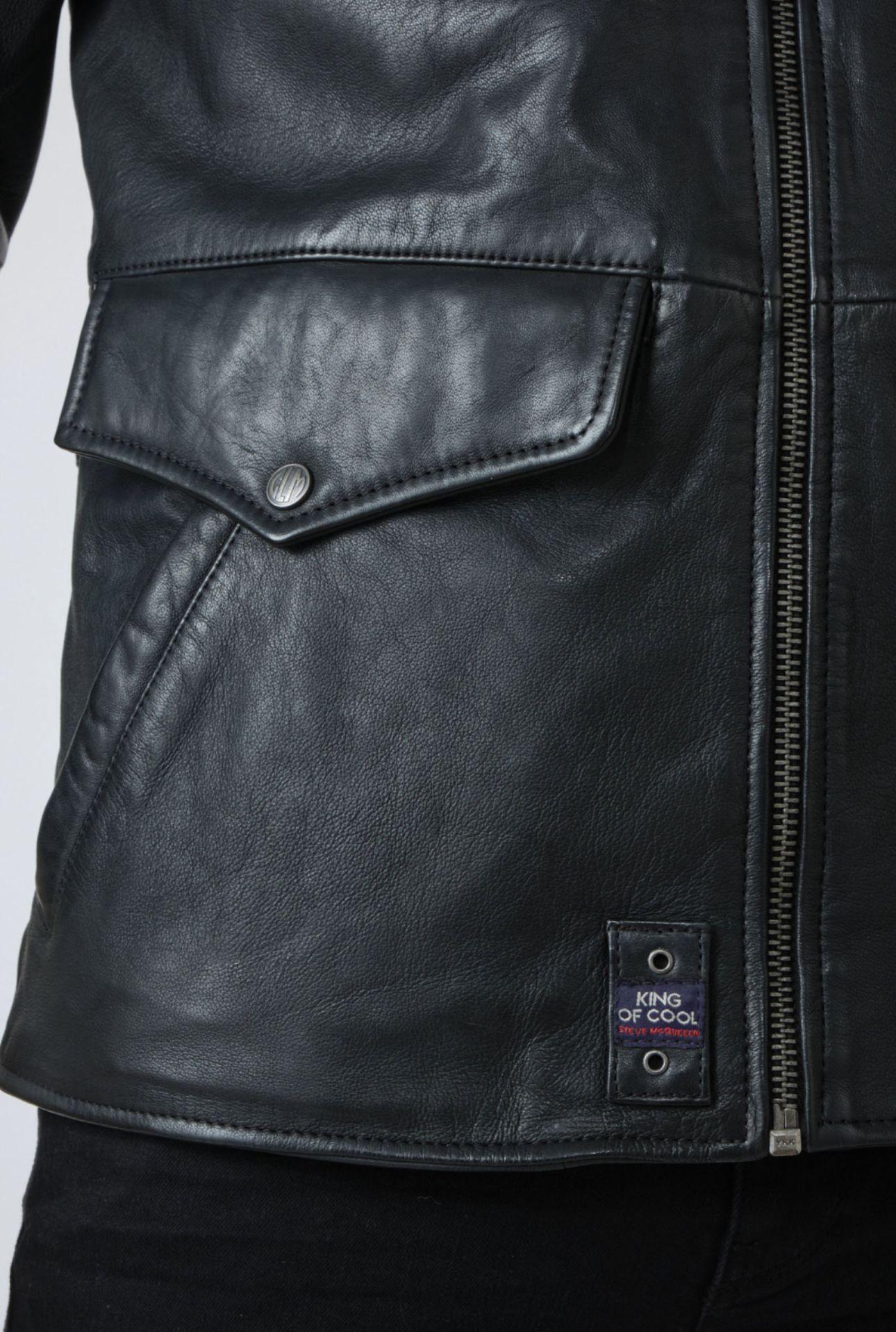 STEVE MCQUEEN Giacca uomo in pelle Sedwick 