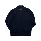 MASQ Giubbino unisex blu reversibile con zip 