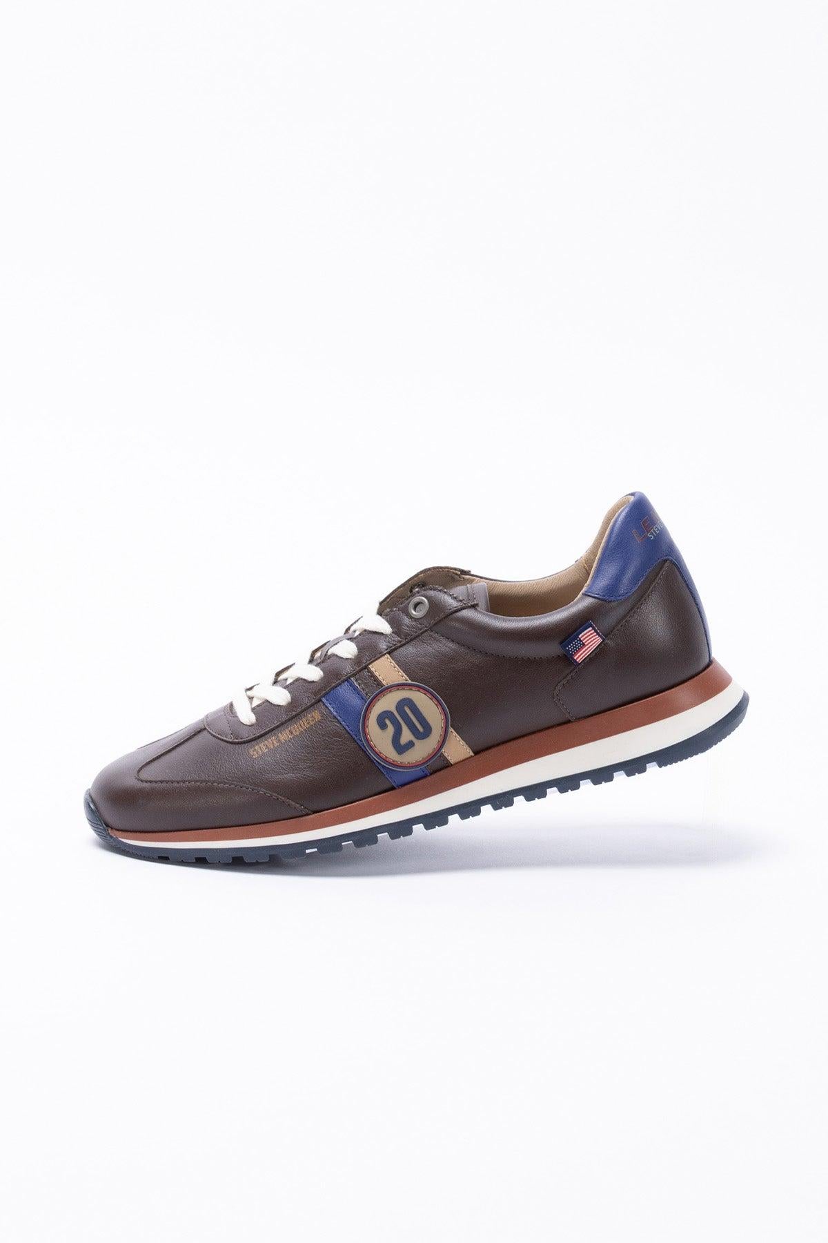 CLM Sneakers in pelle marrone scuro uomo Cool 