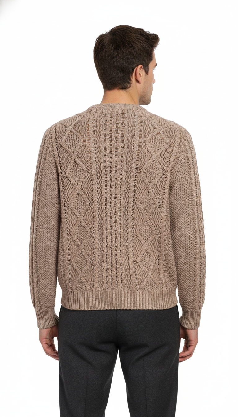RAKKI Maglione unisex Cool Summer girocollo in cotone makò 