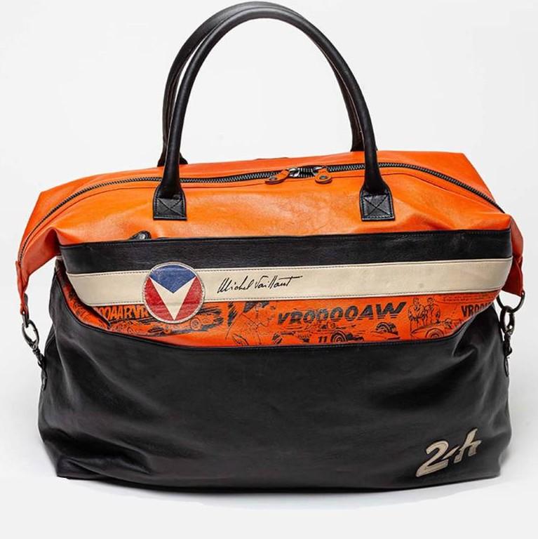 Borsa uomo 48h in pelle Michel Vaillant BORSA PELLE 48H MICHEL VAILLANT BLACKOR  LE MANS 