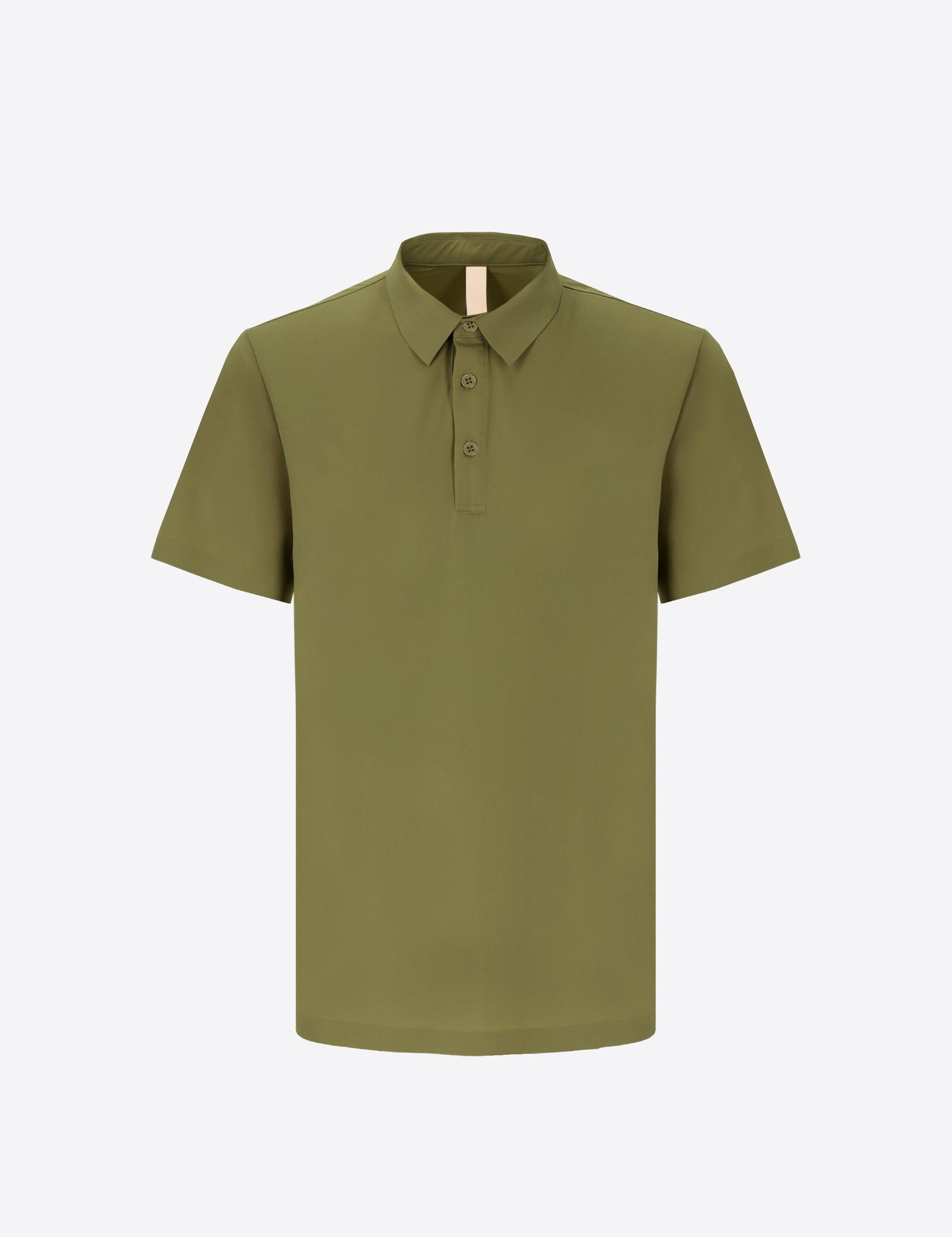 DISTRETTO12 Polo uomo High-Perform12 T-Active M26 verde 