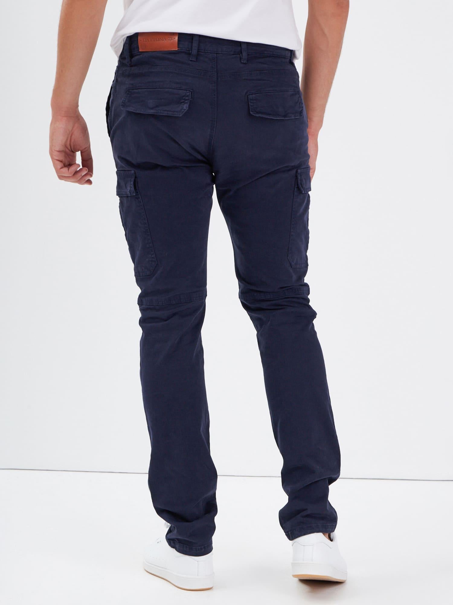 DAYTONA 73 Pantalone Rango73 Broken blu 