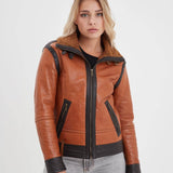 DAYTONA 73 Giacca donna in pelle Emilia Bombardier 