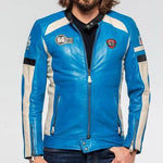 LE MANS Giubbotto uomo Shelby Sheep Crown in pelle montone ecru L 