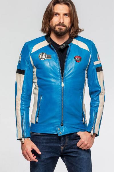 LE MANS Giubbotto uomo Shelby Sheep Crown in pelle montone ecru L 