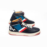 CLM Sneakers in pelle blu navy uomo A424 
