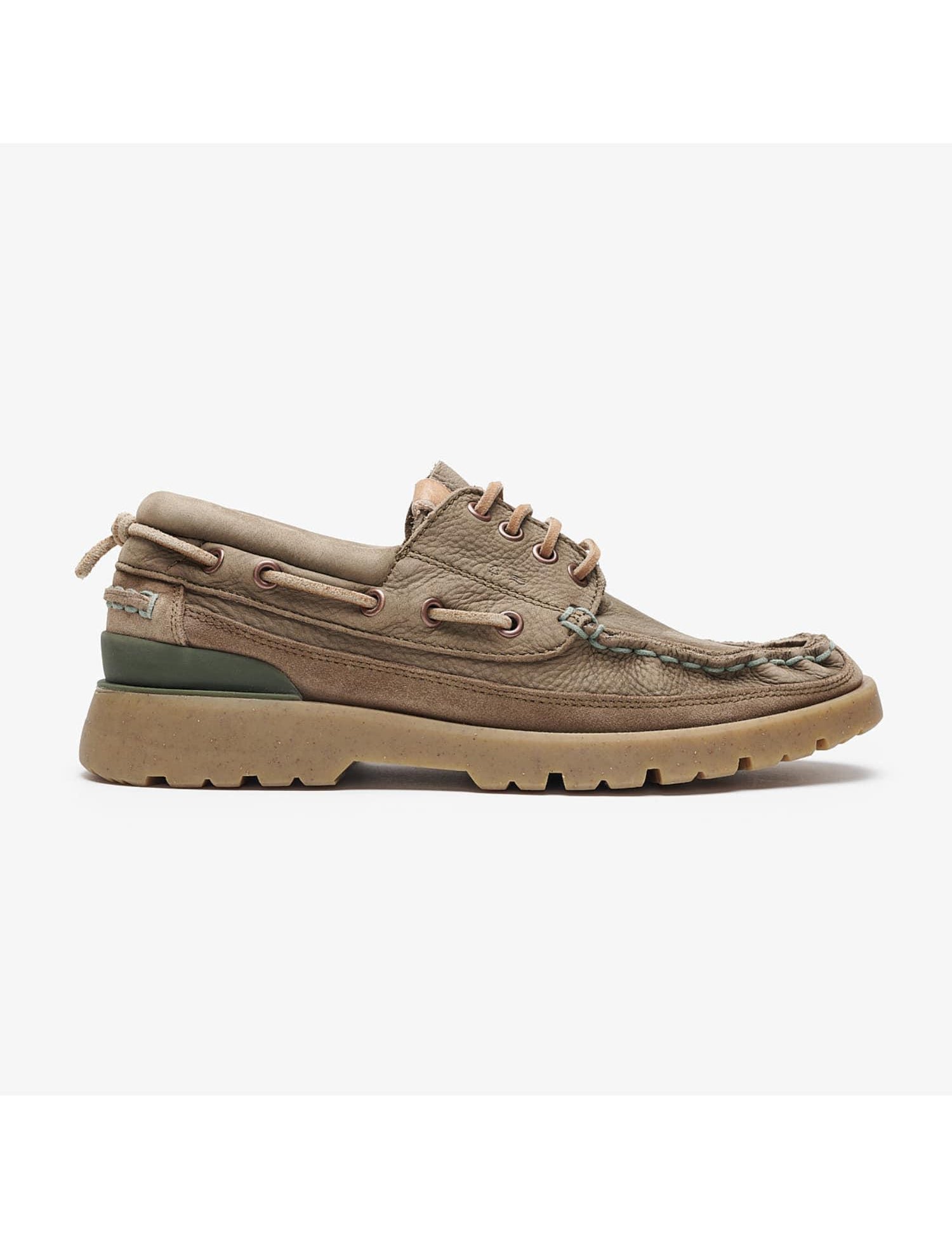 SATORISAN Sneakers uomo in pelle Earth Premium Loden 