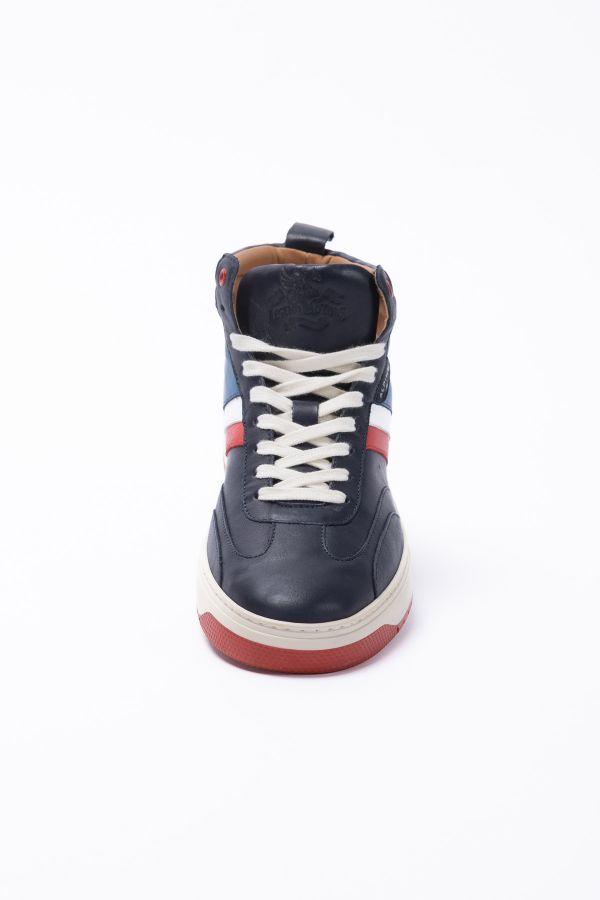 CLM Sneakers in pelle blu navy uomo A424 