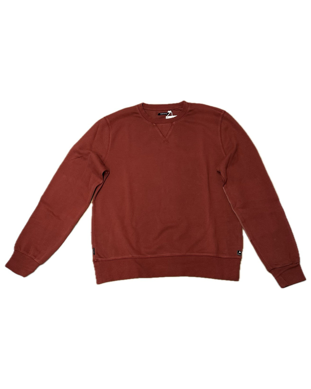 KEELING Felpa unisex in cotone Cinnabar Sabah Crew girocollo 