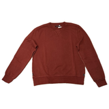 KEELING Felpa unisex in cotone Cinnabar Sabah Crew girocollo 