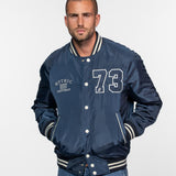 DAYTONA 73 Bomber uomo in nylon blu navy modello Oshawa 