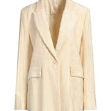 HANAMI D'OR Blazer donna Ollie in tessuto avorio 