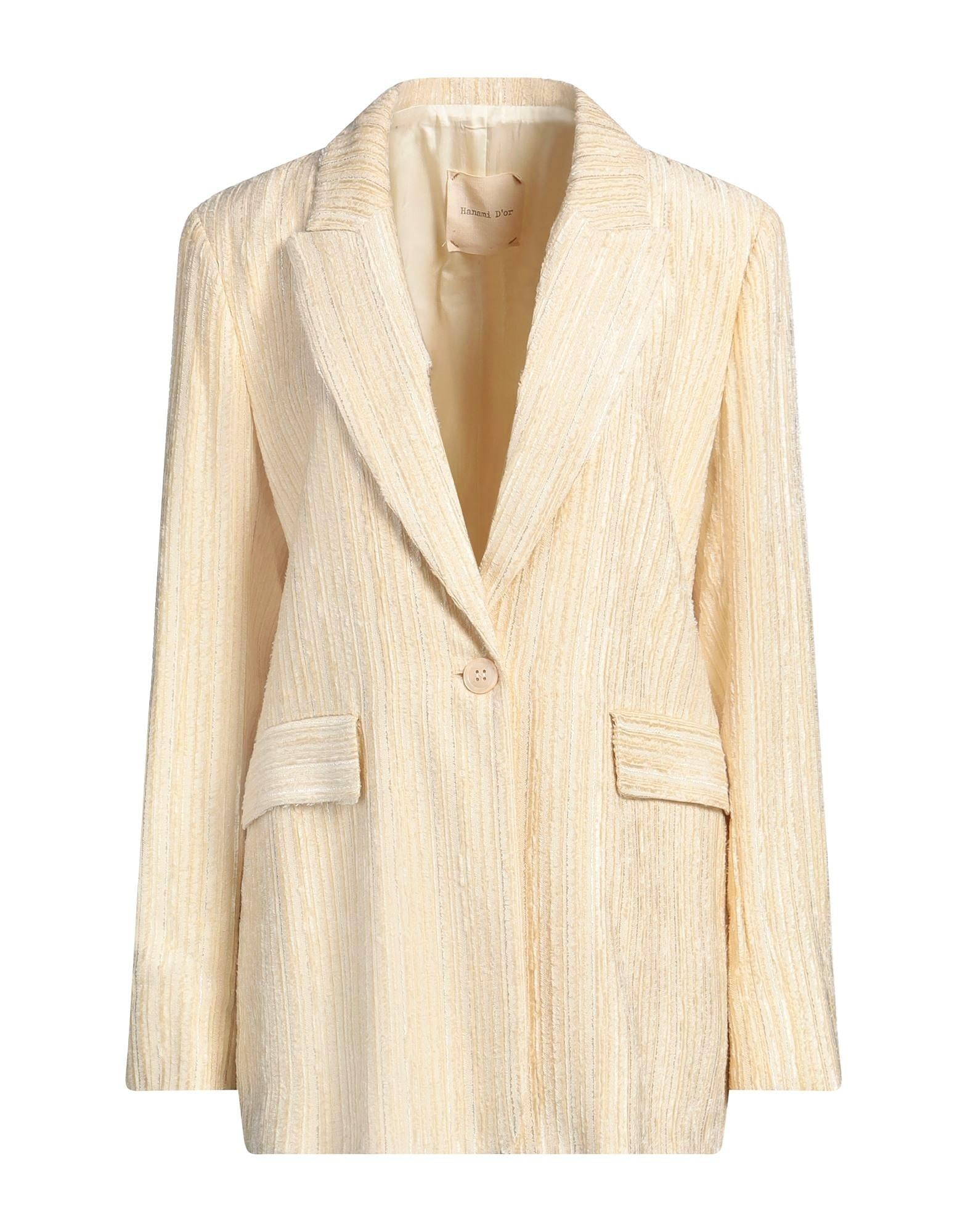 HANAMI D'OR Blazer donna Ollie in tessuto avorio 