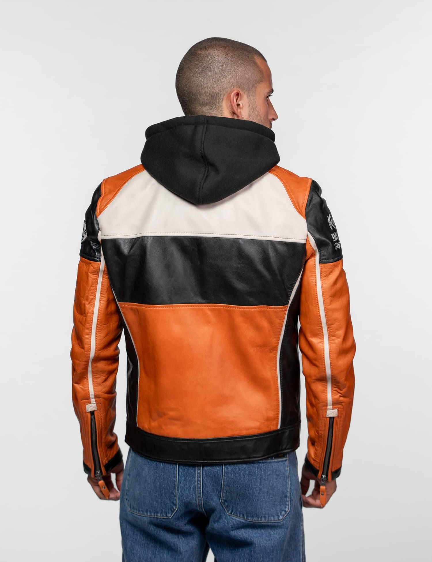 DAYTONA 73 Blouson uomo in pelle Perez 