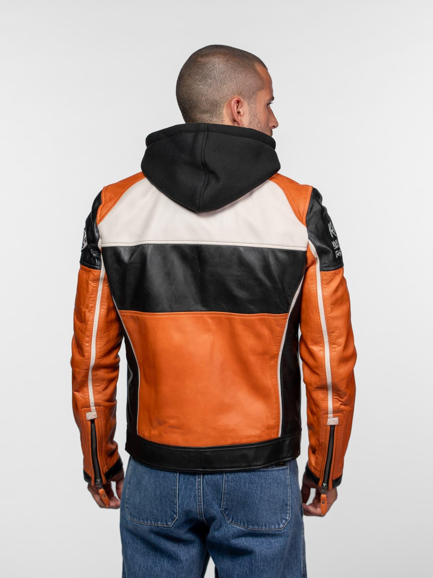 DAYTONA 73 Blouson uomo in pelle Perez 