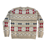 Maglione Old School uomo in baby lambswool OLD SCHOOL THE MEXICAN - ROBERT REDFORDVARIANTE SABBIA RAKKI 