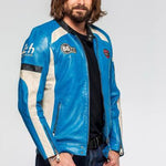 LE MANS Giubbotto uomo Shelby Sheep Crown in pelle montone ecru L 