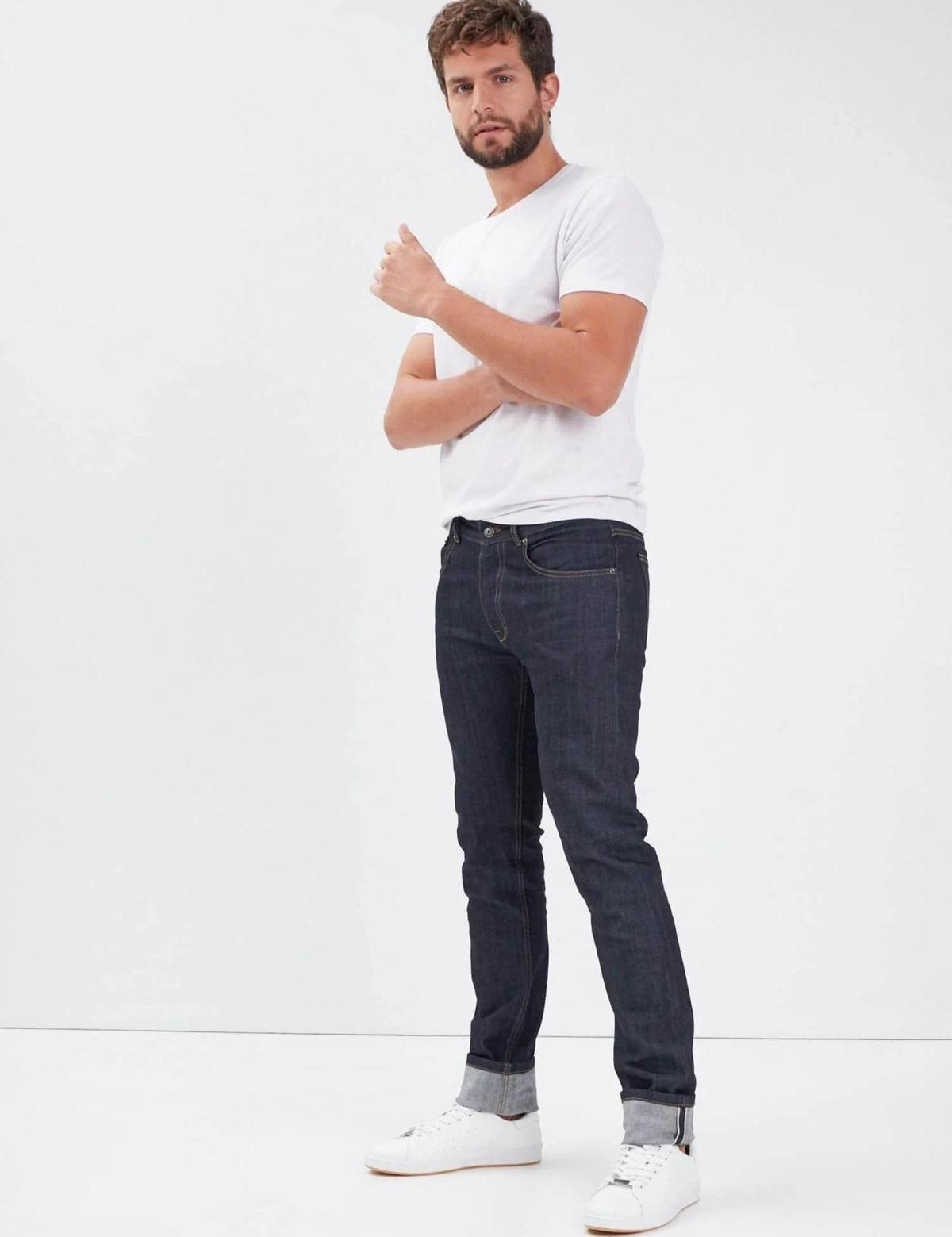DAYTONA 73 Jeans uomo Hachimori in denim selvedge regular fit 