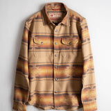 IRON AND RESIN Camicia uomo pesante in flanella Klamath 