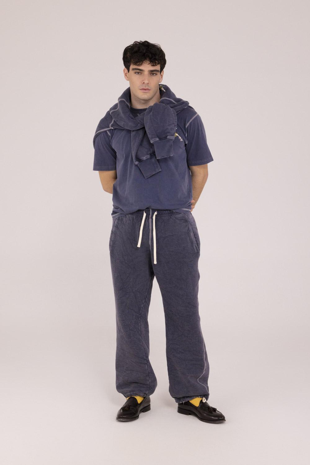 FRONT STREET Pantaloni FS8 jogger blu 