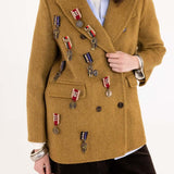 FRONT STREET Blazer Multi Pins in lana 