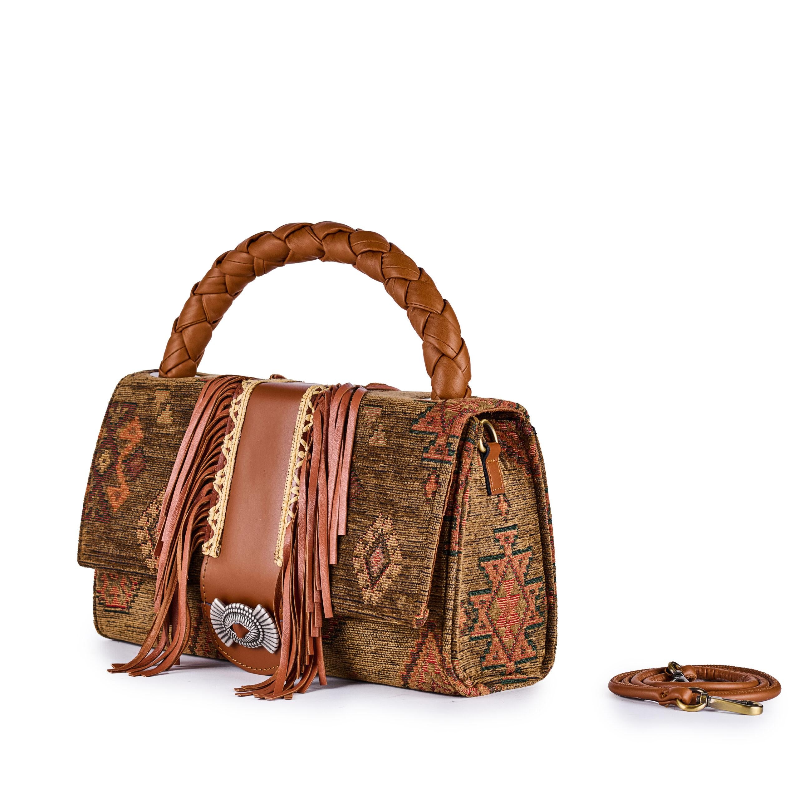 VIAMAIL BAG Borsa donna Blanche Etnic 