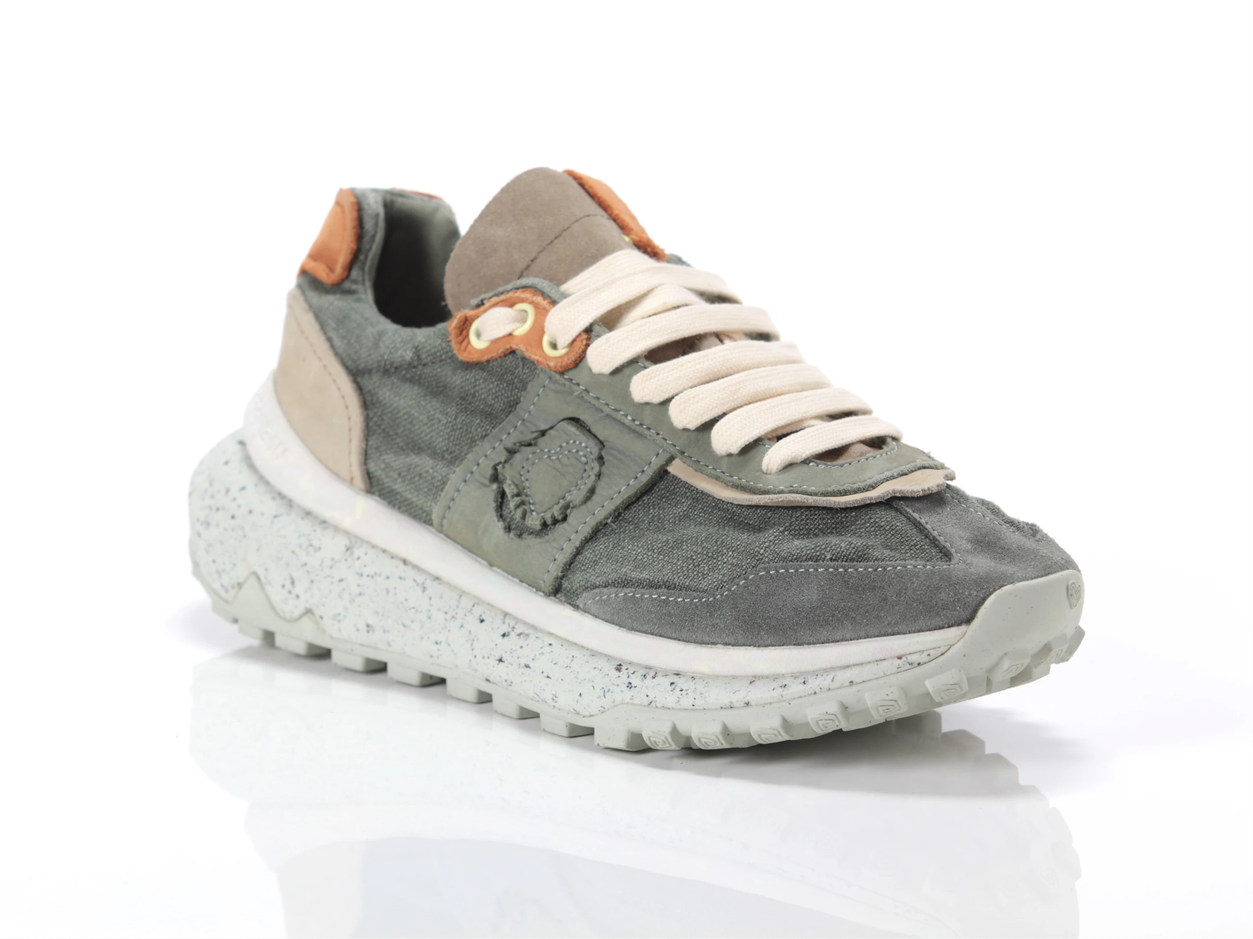 SATORISAN Sneakers uomo Dharma Linen Wild Grass 