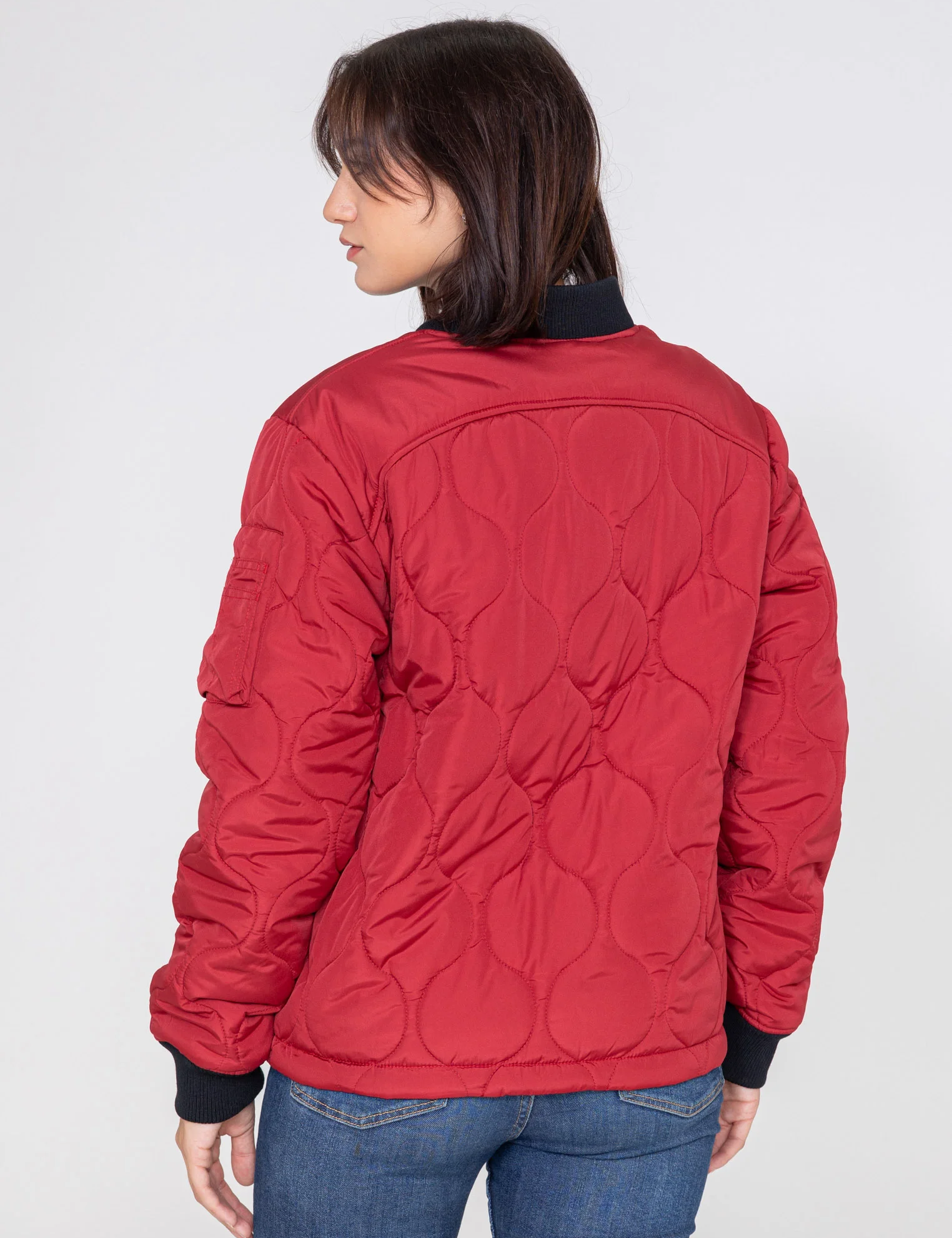 BOMBERS ORIGINAL Giacca Bomber Bombers Original Alton Burgundy 