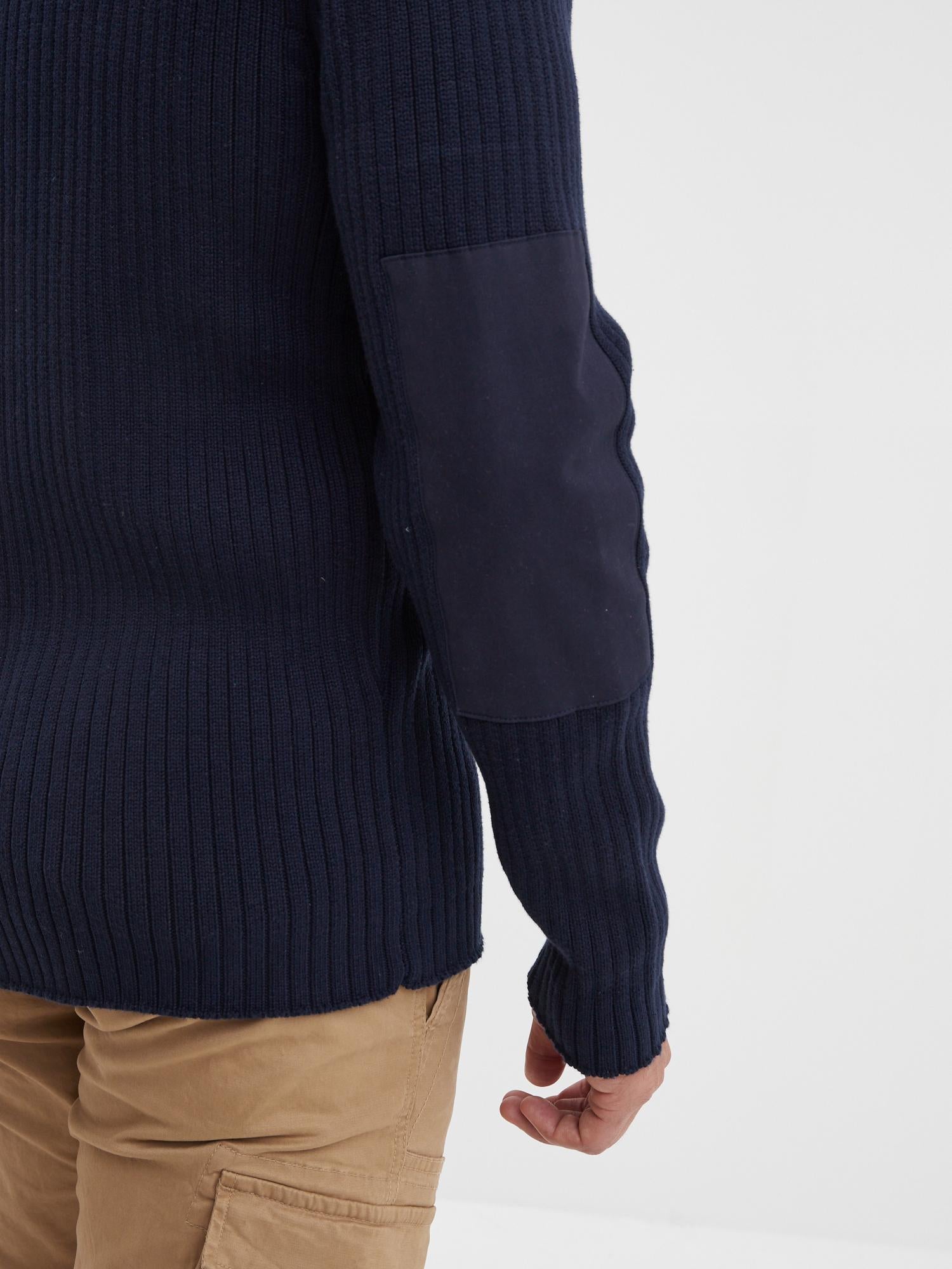 DAYTONA 73 Maglia uomo Basset girocollo blu 