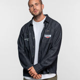 DAYTONA 73 Camicia uomo in denim Abril 